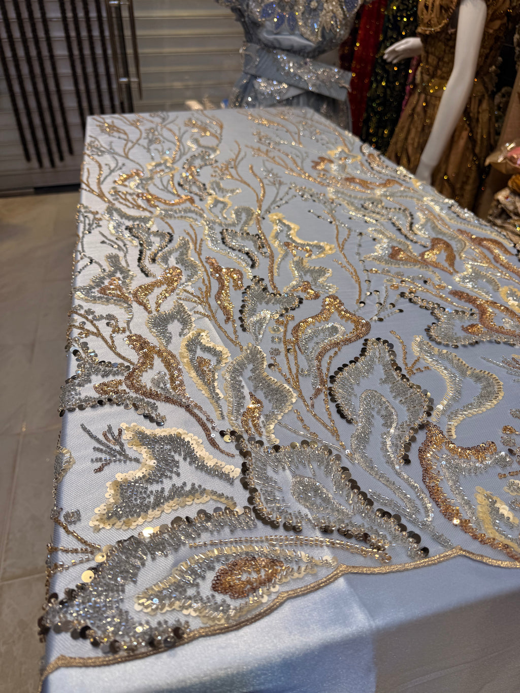 Tulle classy blue ciel